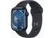 Apple Watch Series 9 45mm Midnight Aluminum Case with Midnight Sport Band S/M (MR993)