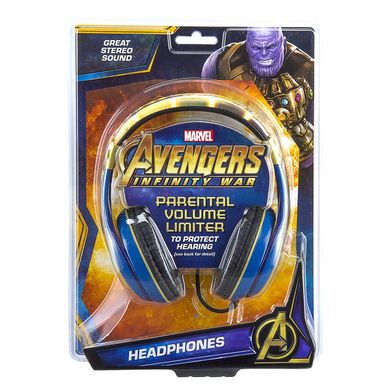 Наушники eKids MARVEL Avengers Infinity War Kid-friendly volume