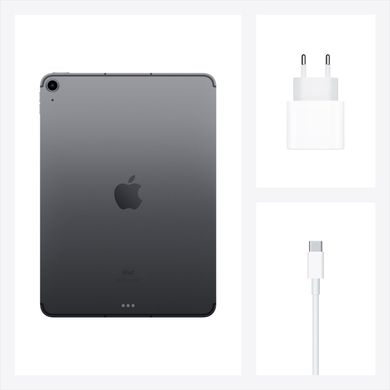 Планшет Apple iPad Air 10.9" Wi-Fi + LTE 64Gb Space Grey (MYGW2RK/A) 2020