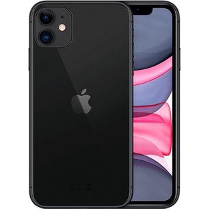 Смартфон Apple iPhone 11 64GB Black (slim box) (MHDA3)