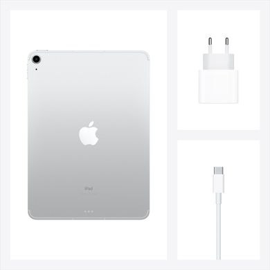 Планшет Apple iPad Air 10.9" Wi-Fi + LTE 64Gb Silver (MYGX2RK/A) 2020