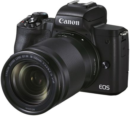 Фотоаппарат CANON EOS M50 Mark II + 18-150 мм f/3.5-6.3 IS STM Black(4728C044)