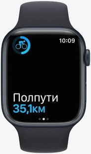 Смарт-годинник Apple Watch Series 7 Midnight 45mm Midnight Band