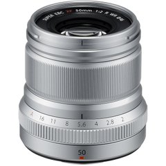 Об'єктив Fujifilm XF 50 mm f/2.0 R WR Silver (16536623)