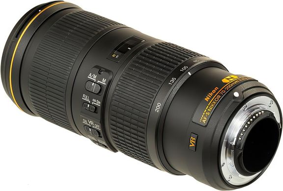 Об&#039;єктив Nikon AF-S 70-200 mm f/4G ED VR (JAA815DA)