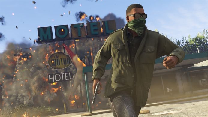 Игра Grand Theft Auto V Premium Online Edition (Xbox One, Русские субтитры)