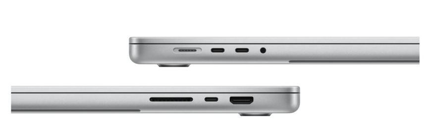 Ноутбук Apple MacBook Pro 16" M3 Pro Silver 2023, 512GB/18GB (MRW43)