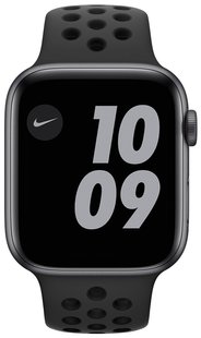 Смарт-часы Apple Watch Nike Series 6 GPS 44mm Space Gray Aluminium Case with Anthracite/Black Nike Sport Band Regular