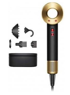 Фен Dyson HD07 Supersonic Onyx Black/Gold EU (534017-01)