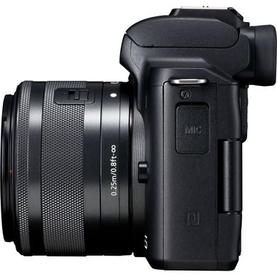 Фотоаппарат CANON EOS M50 + 15-45mm IS STM Web Kit Black (2680C060WCK)