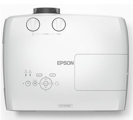 Проектор для домашнего кинотеатра Epson EH-TW7000 (3LCD, Full HD, 3000 ANSI lm) (V11H961040