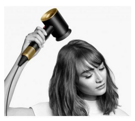 Фен Dyson HD07 Supersonic Onyx Black/Gold EU (534017-01)