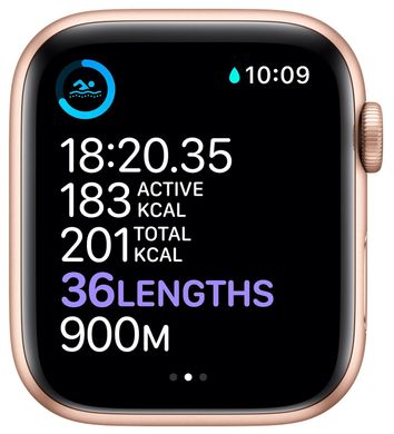 Смарт-годинник Apple Watch Series 6 GPS 44mm Gold Aluminium Case with Pink Sand Sport Band Regular