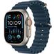 Смарт-часы Apple Watch Ultra 2 GPS + Cellular 49mm Titanium Case with Blue Ocean Band (MREG3/MRF73)