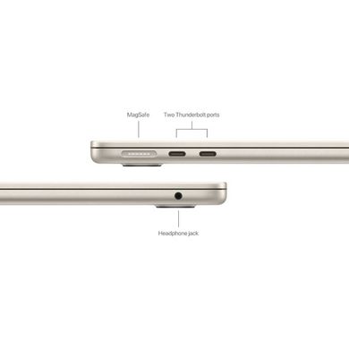 Ноутбук Apple MacBook Air 13,6" M3 2024 Starlight, 512GB/8GB (MRXU3)