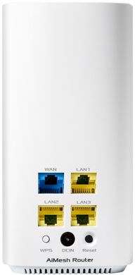 Роутер ASUS ZenWiFi mini CD6 1PK AC1500 3xGE LAN 1xGE WAN MESH (CD6-1PK)