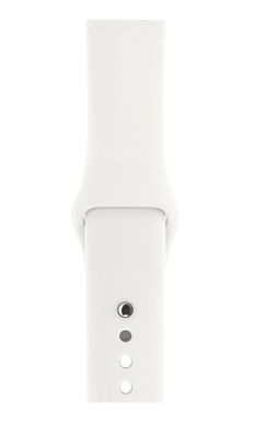 Смарт-годинник Apple Watch Series 3 GPS 38mm Silver Aluminium Case with White Sport Band (MTEY2FS/A)