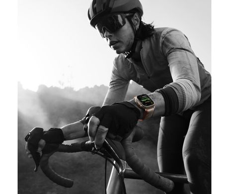 Смарт-часы Apple Watch Ultra 2 GPS + Cellular 49mm Titanium Case with Green/Gray Trail Loop - M/L (MRF43/MRFP3)