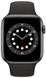 Смарт-часы Apple Watch Series 6 GPS 44mm Space Gray Aluminium Case with Black Sport Band Regular