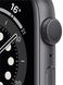 Смарт-часы Apple Watch Series 6 GPS 44mm Space Gray Aluminium Case with Black Sport Band Regular