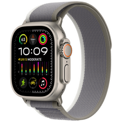 Смарт-часы Apple Watch Ultra 2 GPS + Cellular 49mm Titanium Case with Green/Gray Trail Loop - S/M (MRF33/MRFN3)