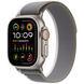 Apple Watch Ultra 2 49mm GPS + LTE Titanium Case with Green/Gray Trail Loop S/M (MRF33)