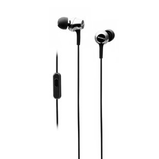 Наушники-вкладыши с микрофоном Sony MDR-EX255AP Black