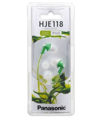 Наушники Panasonic RP-HJE118GUG Green