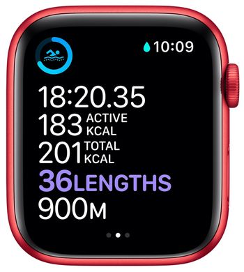 Смарт-часы Apple Watch Series 6 GPS 44mm PRODUCT(RED) Aluminium Case with PRODUCT(RED) Sport Band Regular