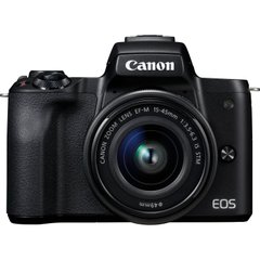 Фотоапарат CANON EOS M50+15-45mm IS STM+Slik Sprint Pro III 3 Way Web Kit Black (2680C060WRK)