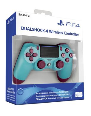 Беспроводной геймпад Sony Dualshock 4 V2 Berry Blue (9718918)