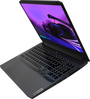 Ноутбук LENOVO IdaePad G3-15IHU6 (82K101G3RA), 135W Slim Tip, Комбінований/гарнітурний роз'єм (вхід мікрофон + вихід навушники) mini-jack 3.5 mm, IPS (PLS, AHVA, WVA, UWVA); DDR4 – 3200 МГц; gDDR 6; Одноколірна; Lithium-Polymer, Intel; Intel Tiger Lake (одинадцяте); Intel Core i5-11320H (Tiger Lake); 3,2-4,5; 4 ядра/8 потоків, 802.11ax; Ні; Bluetooth 5.0, 3,2-4,5