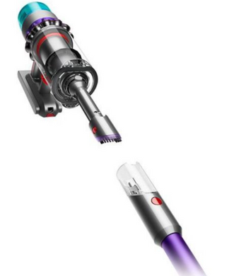 Пилосос 2в1 (вертикальний + ручний) Dyson Gen5 Detect Absolute EU Nickel/Purple (446989-01)