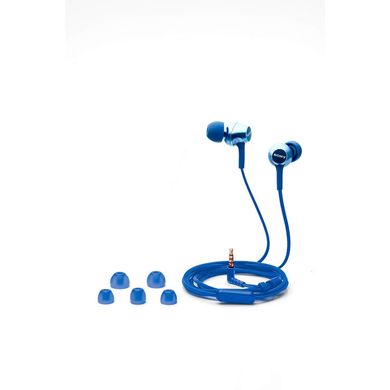 Наушники-вкладыши с микрофоном Sony MDR-EX255AP Blue