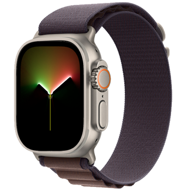 Смарт-годинник Apple Watch Ultra 2 GPS + Cellular 49mm Titanium Case with Indigo Alpine Loop - Medium (MRET3/MRFF3)