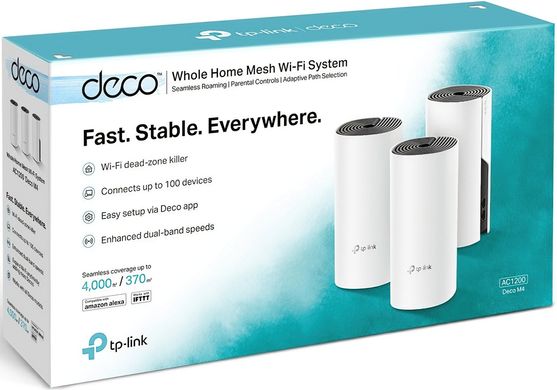 Беспроводная система Wi-Fi TP-LINK DECO-E4-3-PACK