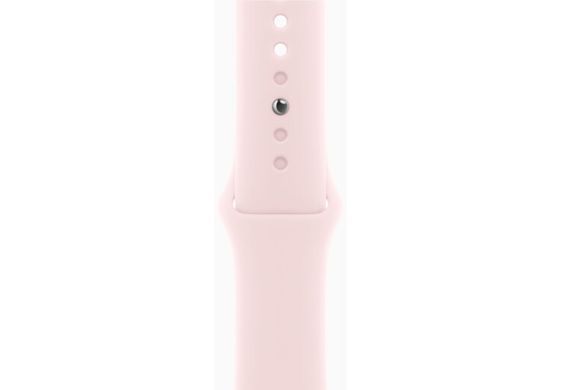 Apple Watch Series 9 41mm Pink Aluminum Case with Light Pink Sport Band S/M (MR933)