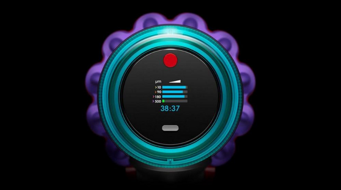 Пилосос 2в1 (вертикальний + ручний) Dyson Gen5 Detect Absolute EU Nickel/Purple (446989-01)