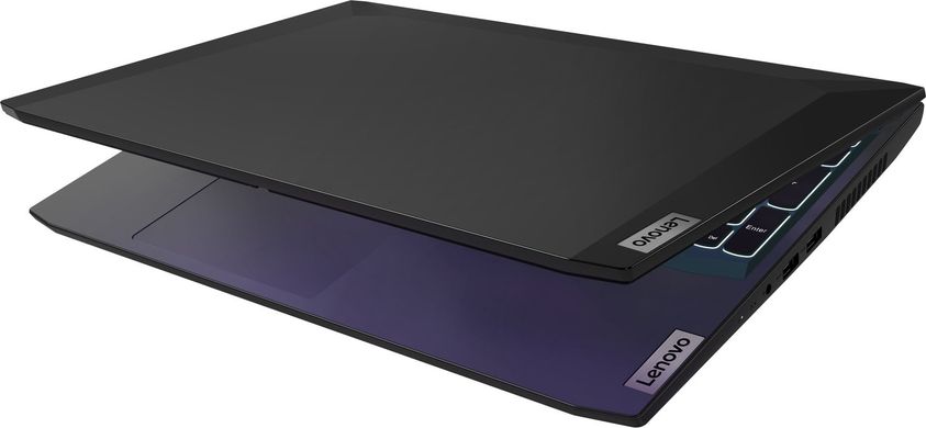 Ноутбук LENOVO IdaePad G3-15IHU6 (82K101G3RA), 135W Slim Tip, Комбінований/гарнітурний роз'єм (вхід мікрофон + вихід навушники) mini-jack 3.5 mm, IPS (PLS, AHVA, WVA, UWVA); DDR4 – 3200 МГц; gDDR 6; Одноколірна; Lithium-Polymer, Intel; Intel Tiger Lake (одинадцяте); Intel Core i5-11320H (Tiger Lake); 3,2-4,5; 4 ядра/8 потоків, 802.11ax; Ні; Bluetooth 5.0, 3,2-4,5