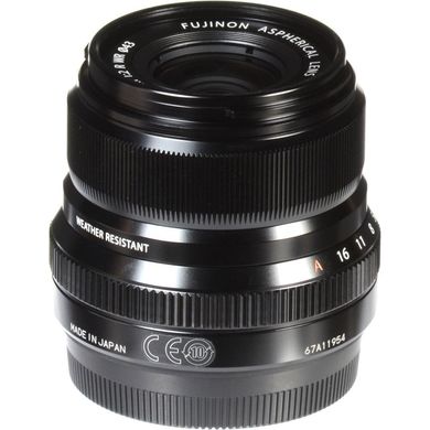 Об&#039;єктив Fujifilm XF 23 mm f/2.0 Black (16523169)