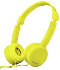 Наушники Trust Nano On-Ear Mic Yellow
