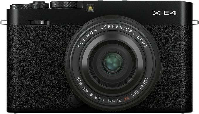Фотоаппарат FUJIFILM X-E4 + XF 27mm f/2.8 R WR Black (16673885)