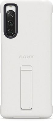 Стильний чехол с подставкой для Sony Xperia 10 V Grey (XQZ-CBDC)