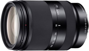 Объектив Sony E 18-200 mm f/3.5-6.3 OSS для камер NEX (SEL18200LE)