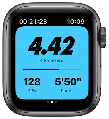 Смарт-часы Apple Watch Nike Series 6 GPS 40mm Space Gray Aluminium Case with Anthracite/Black Nike Sport Band Regular