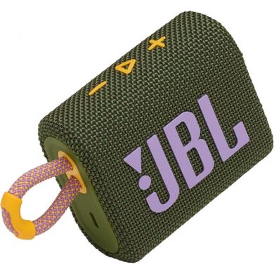 Портативная акустика JBL GO 3 Green (JBLGO3GRN)