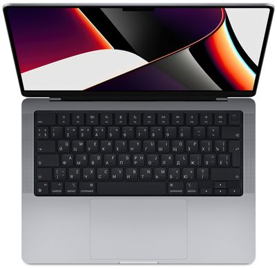 Ноутбук APPLE MacBook Pro 14" M1 PRO 32/4TB Custom 2021 (Z15H000N0) Space Gray