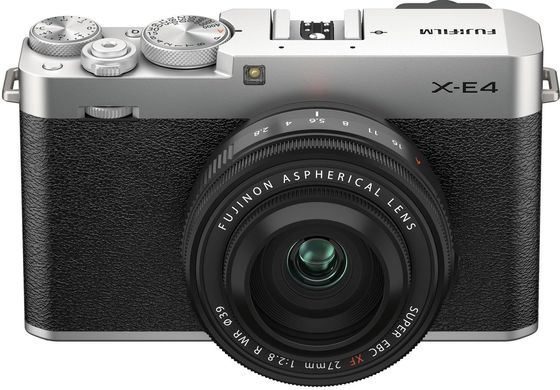 Фотоапарат FUJIFILM X-E4 + XF 27mm f/2.8 R WR Silver (16673938)