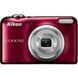 Фотоапарат NIKON Coolpix A10 Red (VNA982E1)