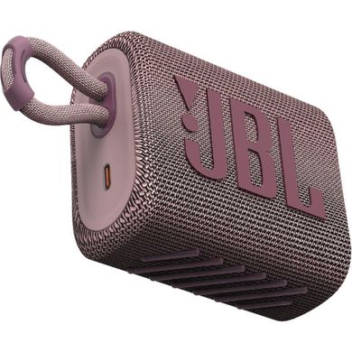 Портативная акустика JBL GO 3 Pink (JBLGO3PINK)